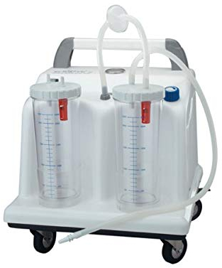 Tobi 28216 chirurgical Bidon Clinic, 2 x 4l, 230 V, avec interrupteur à pied