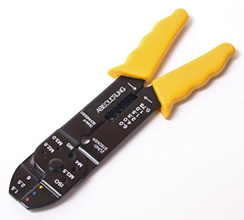 SALTUS Aderendhülsenzange 200 mm Crimpzange Zange Kabelschuh Elektro Elektriker