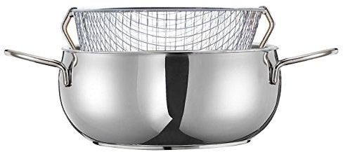 INOXRIV Friggitrice IOBIO, Acciaio Inox, Diametro cm. 20