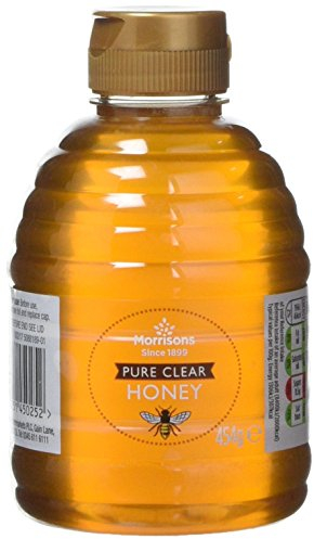 Morrisons Pure Clear Honey, 454 g, Pack of 6