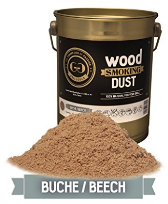 Grillgold Polvere di Legno per affumicatura Wood Smoking Dust Secchio da 2L Faggio