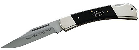 Herbertz Taschenmesser, 440 C-Stahl mit persönlicher Gravur