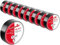 POPPSTAR PVC ruban isolant 10m (18mm de large, 0,18mm d'épaisseur), noir, 10 rouleaux