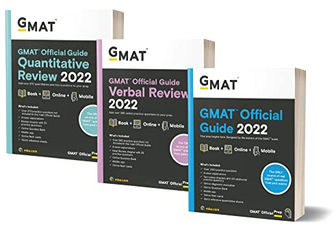 GMAT Official Guide 2022 Bundle: Books + Online Question Bank