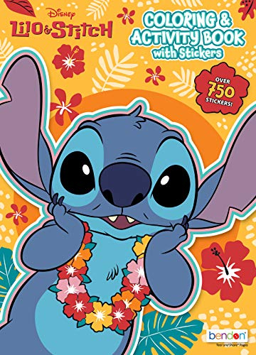 Dfa Lilo & Stitch Coloring and Activity Sticker Book