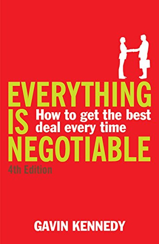 Everything is Negotiable, 4th edition