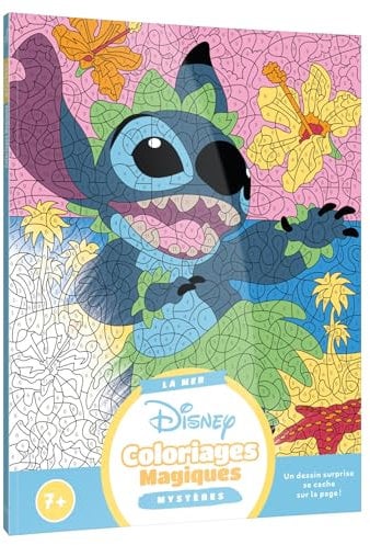 DISNEY - Mes Coloriages Magiques - Mystères (7+) - La Mer