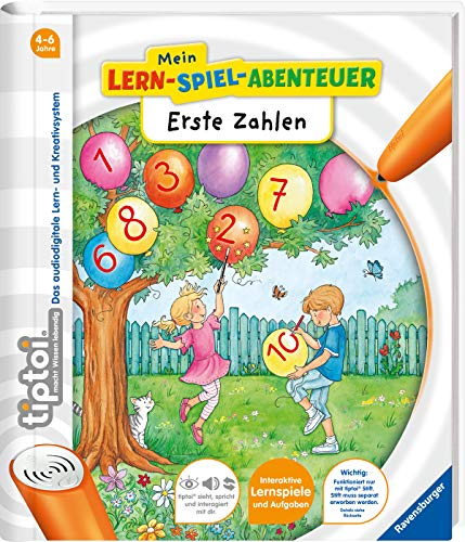 tiptoi® Erste Zahlen: Über 35 interaktive Lernspiele und Übungen. Mit über 1.800 Sounds (tiptoi® Mein Lern-Spiel-Abenteuer)
