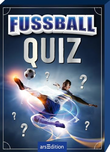 Fußball-Quiz: Für die Fußball-EM 2024: Rate-Spaß für Kinder ab 8 Jahren (Quiz-Kartenboxen)