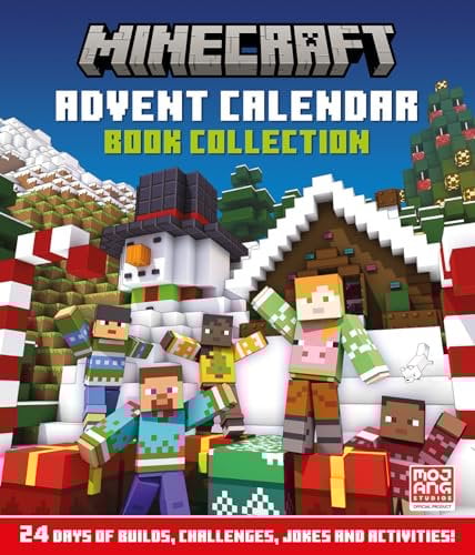 Minecraft Advent Calendar: Book Collection: The official illustrated children’s Christmas advent calendar – perfect for kids aged 6, 7, 8, 9, 10 and 11!