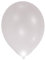 Amscan 9901054 - 5 LED Latexballons Silber, circa 28 cm, Geburtstag, Heliumballon