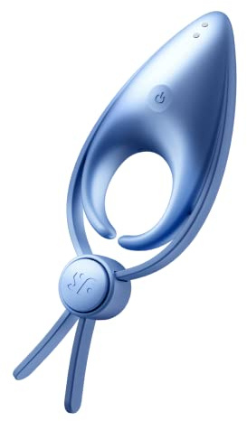 Satisfyer Sniper Penis-Ring | 12 Vibrationsprogramme | Größenverstellbar | Leistungsstarker Motor | Körperfreundliches Silikon | Wasserdicht (IPX7) | Sex Spielzeug für Paare | Medizinisches Silikon
