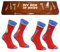Rainbow Socks - Damen Herren DIY Set Lustige Geschenke Bunte Socken - 2 Paar - Hammer Schraubenzieher Sah Schlüssel - Größen EU 47-50