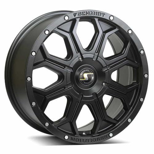 Schmidt Felge 18HDX 8.5Jx18 ET45 5x120 SatinBlack kompatibel mit VW Amarok Typ 2H, Bus T5, Bus T6