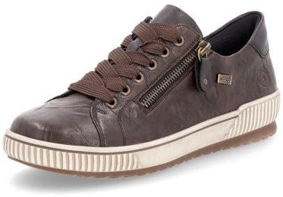 Remonte Damen Low-Top Sneaker D0700, Frauen Halbschuhe,lose Einlage,wasserabweisend,remonteTEX,sportschuhe,freizeitschuhe,turnschuhe,braun (25),42 EU