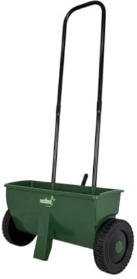 Westland Lawn Drop Spreader - Precision Seeder for Even Fertilizer, Seed & Weed Control Distribution - Adjustable Settings for Accurate Coverage - Ideal for Lawns, Gardens & Small Areas