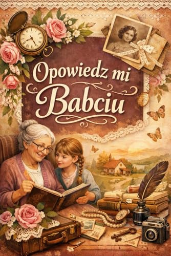 Opowiedz mi, Babciu. Twoje historie, które chcę znać i pamiętać: Książka z pytaniami do wypełnienia | Dziennik wspomnień i rodzinna pamiątka | album rodzinny i wyjątkowy prezent na Dzień Babci
