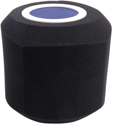 Fegtrtyoa Microphone Wind -Filter Shield Acoustic for Record Studios Mic Sound-Absorbing Foam for Most Microphones Stand A