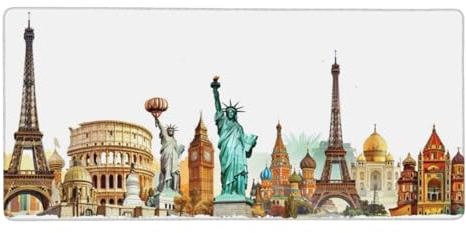 Mauspad XXL Abstrakt & Stadt, 70 x 30 cm Groß Gaming Mousepad G116