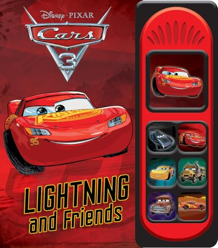 Disney Pixar Cars 3 - Lightning McQueen and Friends Little Sound Book - Play-a-Sound - PI Kids (Play-A-Song)