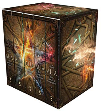 Alia - Die komplette Reihe im Schuber: Der magische Zirkel / Der schwarze Stern / Das Land der Sonne / Das Auge des Drachen / Die Magier von Altra