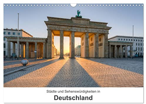 Städte und Sehenswürdigkeiten in Deutschland (Wandkalender 2026 DIN A3 quer), CALVENDO Monatskalender: Deutschlands Schönheit in zwölf hochwertigen Fotografien (CALVENDO Orte)