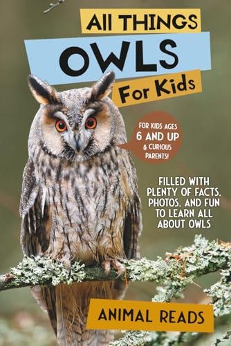 All Things Owls For Kids: Filled With Plenty of Facts, Photos, and Fun to Learn all About Owls
