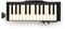 Suzuki PRO-24B Bass Melodica, Schwarz, Metall, 1/4 Jack, Poliert, 0.9 kg, 18.5 x 39.4 x 13.6 cm, mit Nylon Soft Case und Schultergurt