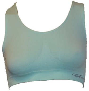 Sport BH Bustier Top Bra Comfort BH - Seamless - Bustier BH - Freizeit und Sport BH, Nahtlos, Form Bustier Top ohne Bügel S M L XL (S, Mint)