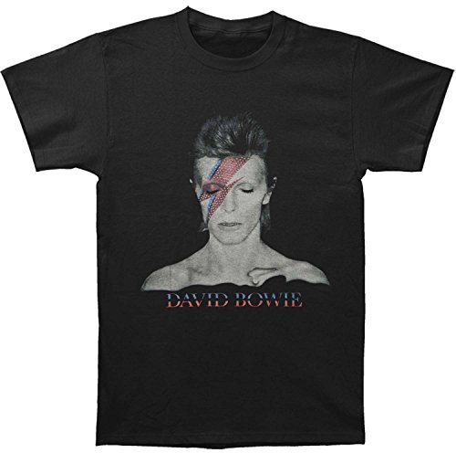 Rock Off Officially Licensed Products Men's David Bowie Aladdin Sane T - Shirt (Pack of 1)
