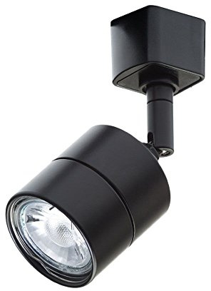 LITECRAFT Track Light Spotlight Head Adjustable GU10 Fitting - (Black, Soho)