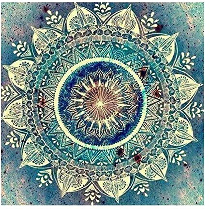 MXJSUA 5D Diamant Malerei, Diamond Painting, Diamant Painting Nach Zahlen, 5D Diamant Malset, 5D-Diamant Bild, Voll Kristall Blume, Strassstein Stickerei, Kreuzstich Bilder Wanddekoration 30x30cm