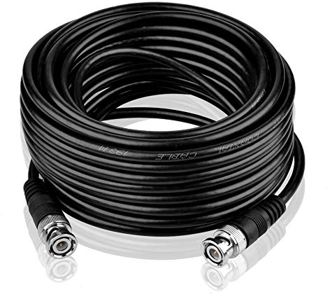 S SIENOC Cavo Coassiale BNC 10m/30ft Maschio a Maschio Spina Video Cavo da RG59 75 Ohm per Videocamere Sicurezza CCTV