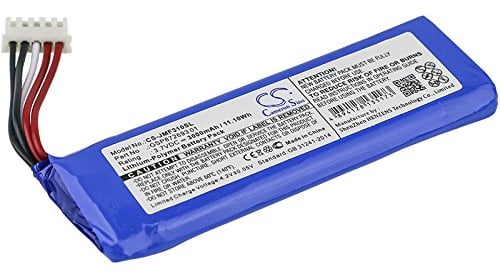 TECHTEK battery replaces GSP872693 01 compatible with [JBL] Flip 4, Flip 4 Special Edition FBA