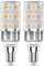 RuLEDne E14 LED Lamp Warm White 2700K, 3W / 350LM Light Bulb Replacement 30W Halogen Lamps, 360° Beam Angle for Chandeliers, No Dimmable, Wall lamp, Desk Lamp, Pack of 5 (5W 3000K 2 Pcs)