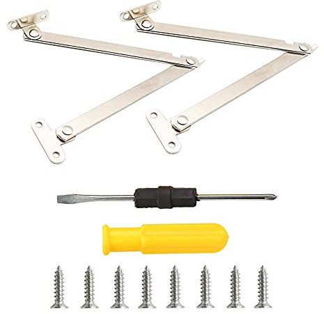 Tucireat Charnière Pliante 2 Pièces Charniere Porte Placard Pliante Charnière Meuble Charniere Porte Meuble Cuisine Support Rabattable Charnière Pliant Couvercle Support Charnière pour Armoire