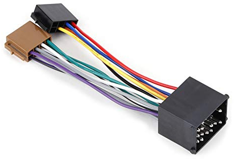 Akozon Faisceau Adaptateur D'autoradio, Adaptateur Radio Câble de Harnais Stéréo Prise ISO Remplacement Convient pour E36 E46 E39