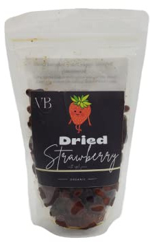 VeganBox Fragole Secche Biologiche Infuse Con Succo Di Mela 300g