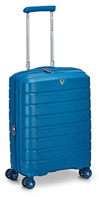 RONCATO B-FLYING Handgepäck Trolley - 4 Rollen, 55/20 erweiterbar, DENIM