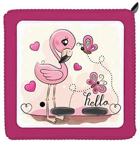 Punalu Schutzfolie für Toniebox, Flamingo, Dekofolie selbstklebend, wasser- und kratzfest, Toniebox Aufkleber