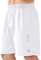 NORTHYARD Sport Shorts Herren Leichte Mesh Sporthose Kurz Schnelltrockende Kurze Hosen Laufhose mit Reißverschlusstasche für Basketball Tennis Fitness, Weiß, XL