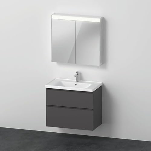 Duravit Möbel-Set D-Neo 800mm, Graphit Matt