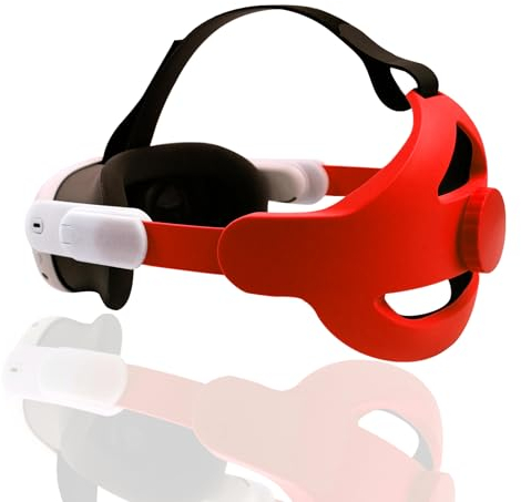 BeisDirect Correa para la cabeza para auriculares Meta Quest 3 VR, correa de élite de repuesto para accesorios Meta Quest 3, diadema VR ajustable, comodidad de equilibrio gravitacional, diadema de