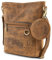 Berliner Bags Vintage Schultertasche Siena, Mittelgroße Umhängetasche aus Leder, Crossbody Bag, Handtasche für Damen - Braun
