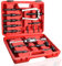 BOOMSTART 16pc Extracteur de Roulement Interieur, 5-58mm Arrache Roulement Interieur, Extracteur de Roulement à Inertie, Arrache Roulement Interne avec Marteau pour Moto Voiture Velo (Rouge)