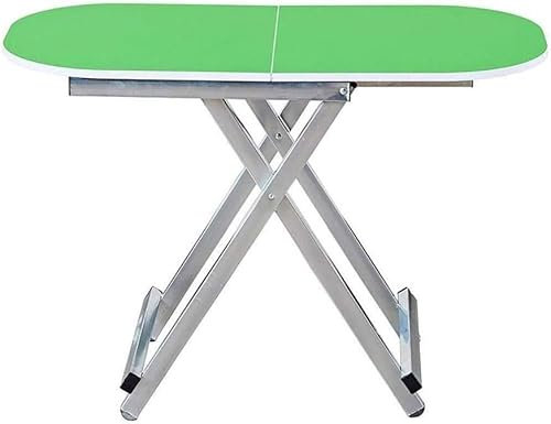 ztpato Escritorio Portátil, Mesa de Ordenador Minimalista Verde, Mesa for Ordenador portátil, Cama Plegable, Mesa pequeña, Mesa de Estudio, Mesa de Comedor