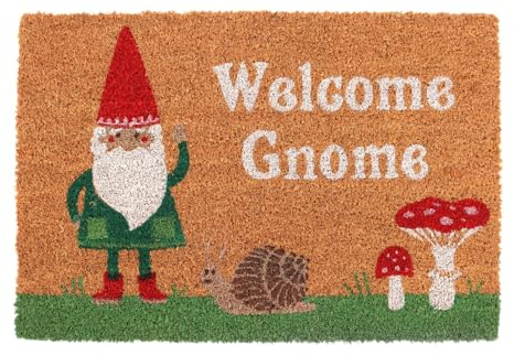 Something Different Wholesale Fußmatte mit Zwergen-Design: skurrile Eingangsdekoration, langlebig für den Innen- und Außenbereich, leicht zu reinigen, für ganzjährigen Charme, einzigartige