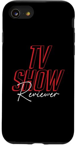 Carcasa para iPhone SE (2020) / 7 / 8 Revisor de programas de televisión Divertido Reloj de maratón de transmisión de televisión