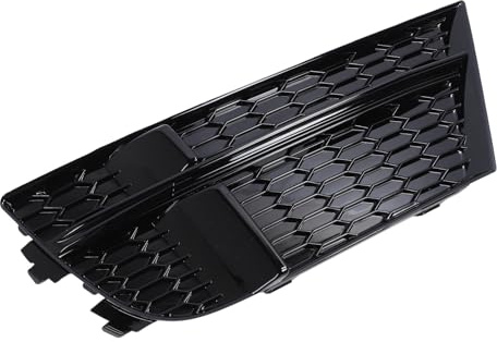 CCYLEZ Nebelscheinwerfergitter, Stoßstangen-Seitengitter Glänzend Schwarz, Langlebig, Stromlinienförmig für A3 8V Links 8V3807681AB
