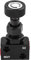 Ouitble Bremsventil, Bremsproportionalventil Universal Motorsport Brake Absperrventil DruckreglerBremsdosierventil Universal Motorsport Bremsenabsperrventil Druckregler (Schwarz)